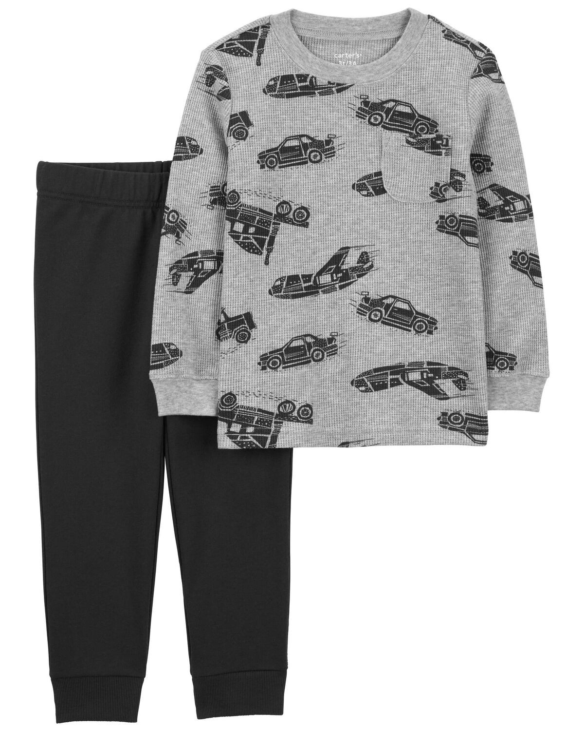 Baby 2-Piece Transportation Thermal Tee & Jogger Set - Carter's | Carter's | Carter's Inc