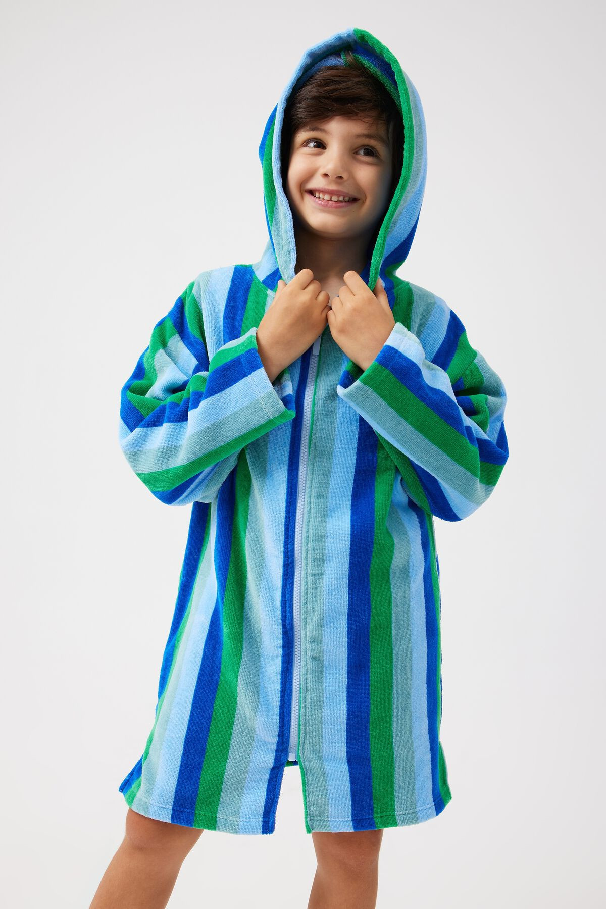 Kids Zip Thru Hooded Towel | Cotton On (US)