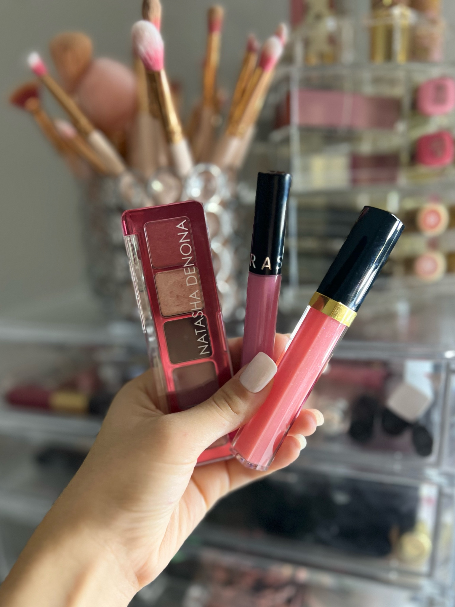 Pink makeup look: Nasha Denona palette, Sephora collection liquid lipsticks, and chanel lip gloss. Also linking the other products I used. Xoxo 

#pink #barbie #makeup #beauty #lipstick #eyeshadow #blush #sparkle #glimmer #highlight #bronzer #concealer #lippies 

#LTKunder100 #LTKunder50 #LTKbeauty