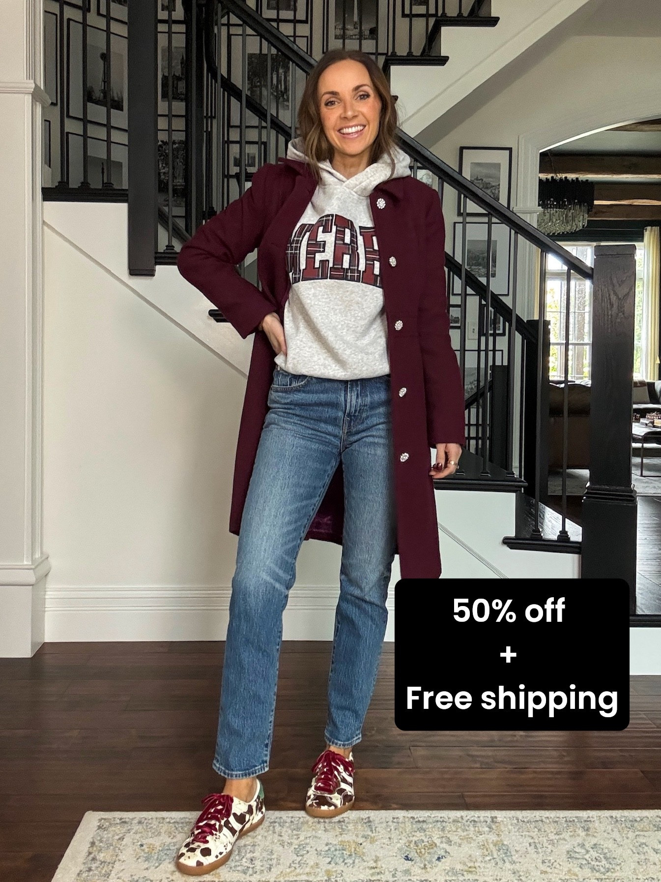 @jcrew coat is 50% off today plus free shipping! It runs TTS- I am in a small. 

#LTKWorkwear #LTKSeasonal #LTKSaleAlert