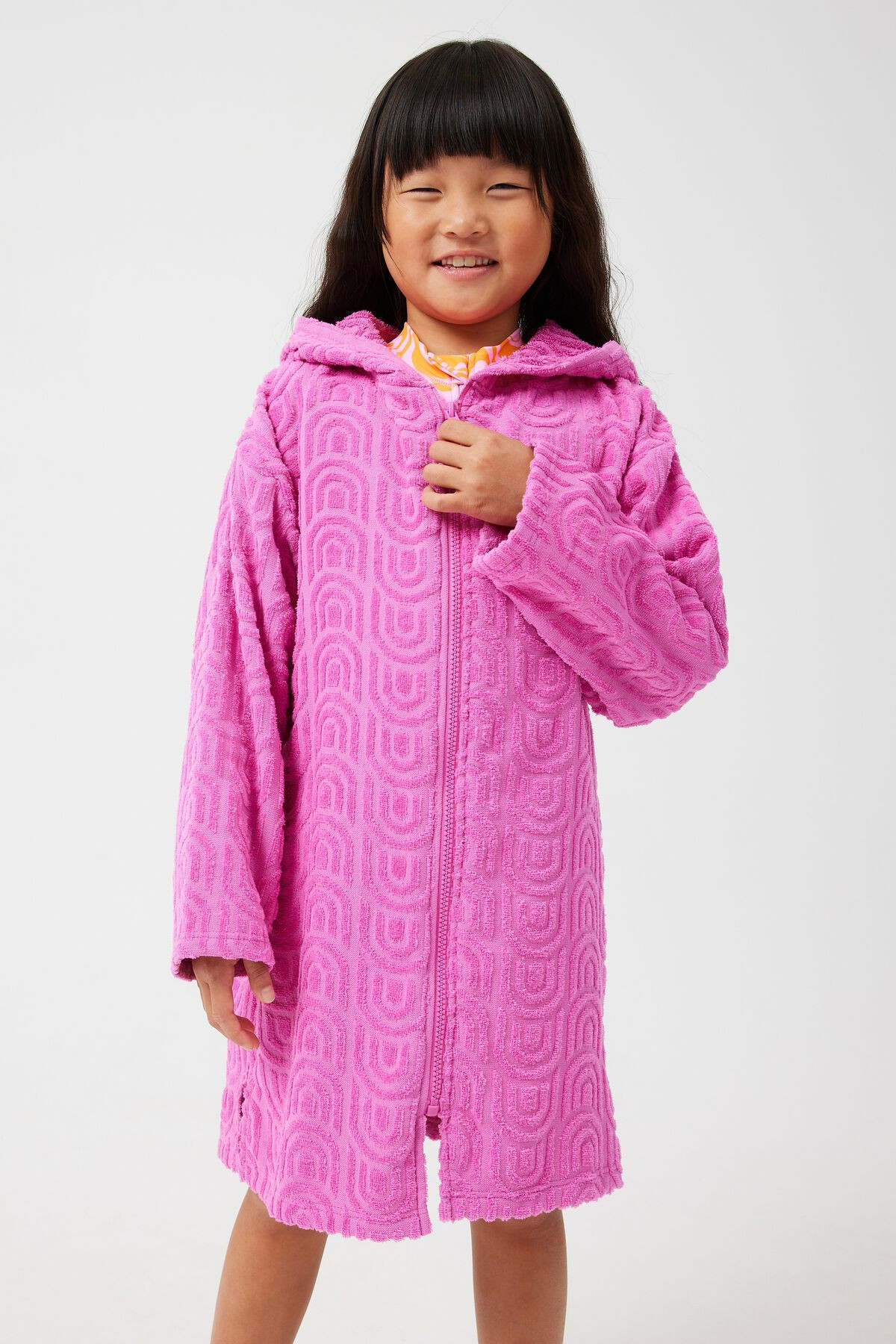 Kids Zip Thru Hooded Towel | Cotton On (US)