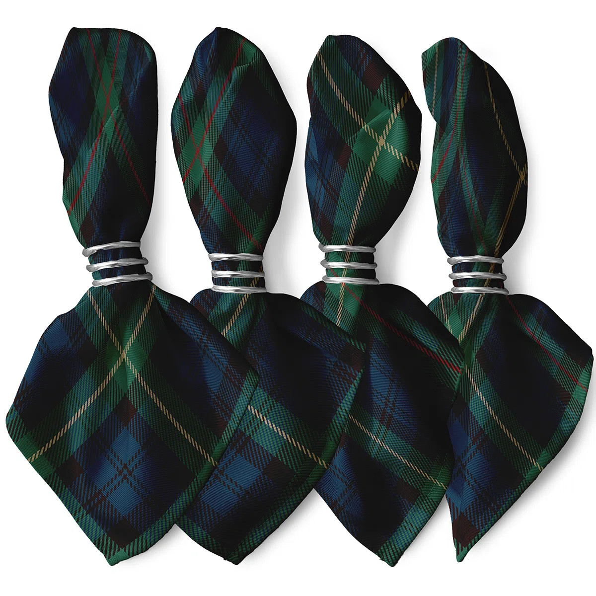 Kordell Plaid 4 Piece Napkin Set (Set of 4) | Wayfair North America