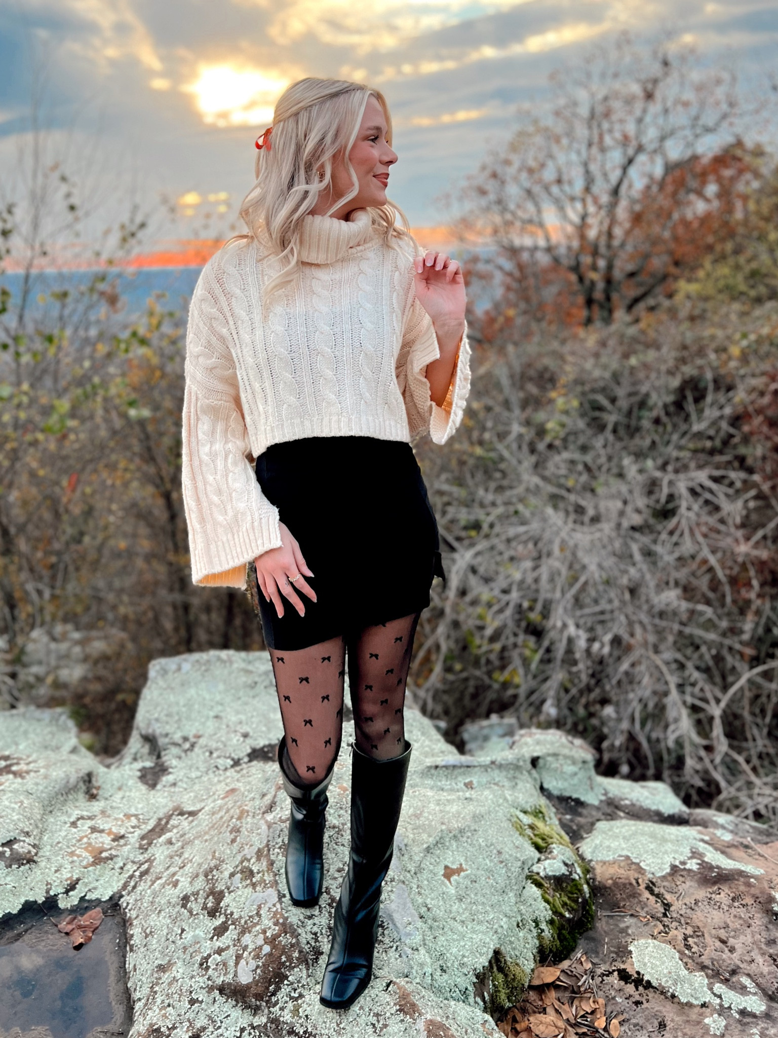Christmas outfits are my favorite! 🎅🏼 Everything looks better with a bow

#LTKGiftGuide #LTKHoliday #LTKSeasonal