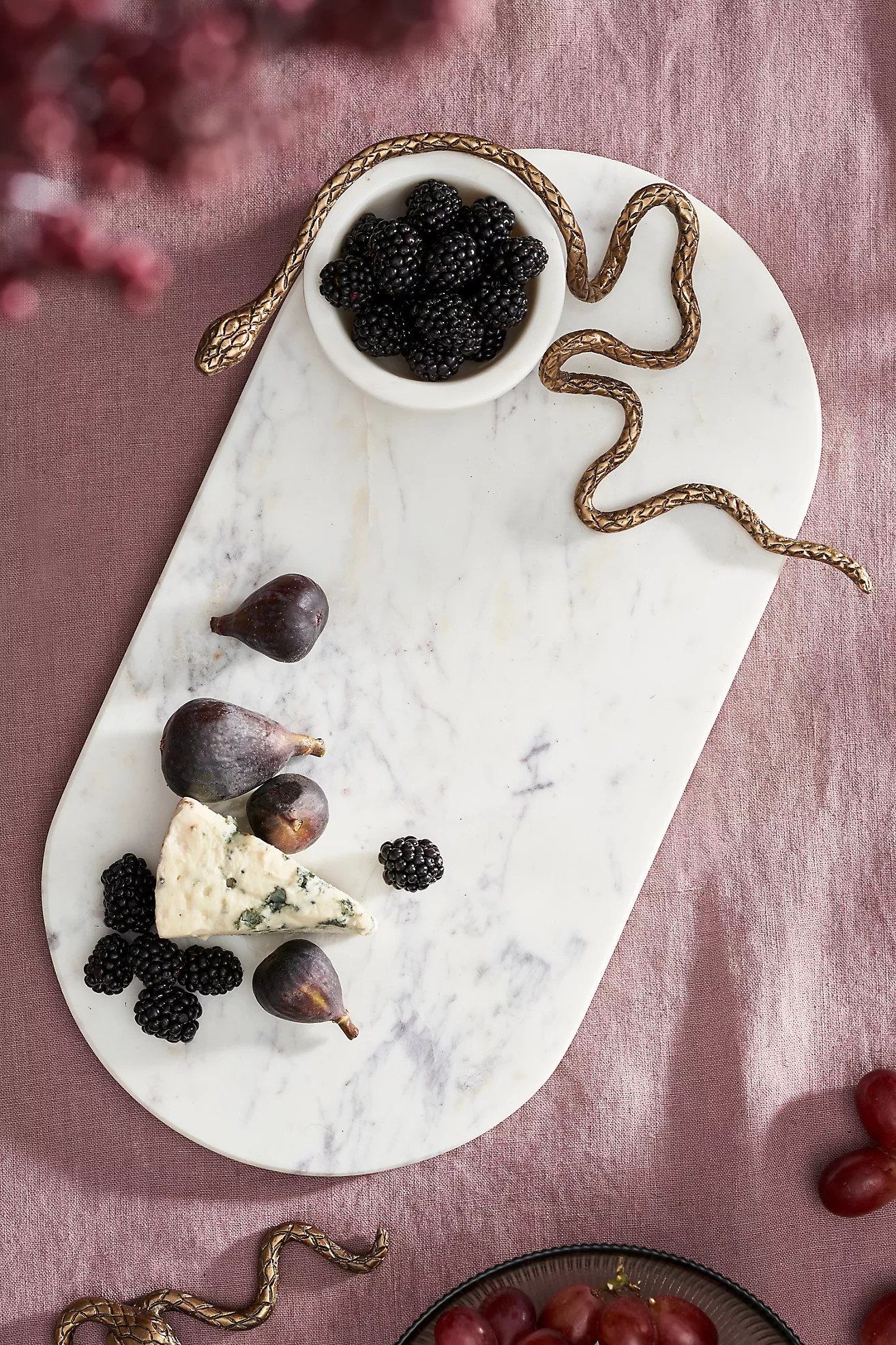 Brass Snake Serving Board | Anthropologie (US)