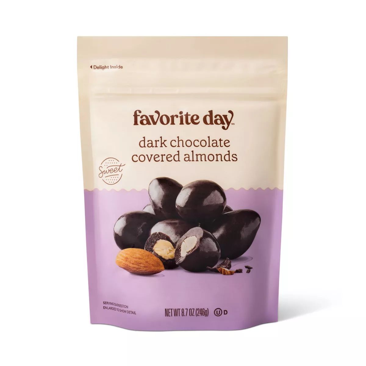 Dark Chocolate Covered Almonds - 8.7oz - Favorite Day™ | Target