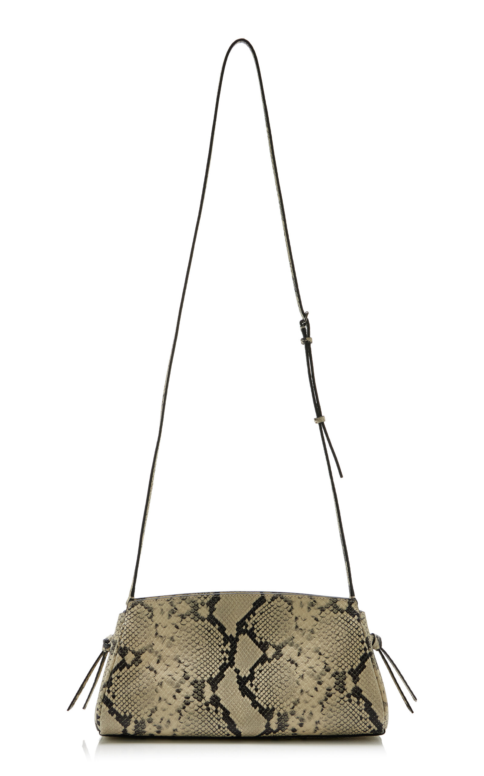 STAUD Maude Convertible Snake-Effect Leather Clutch - Moda Operandi | Moda Operandi (Global)