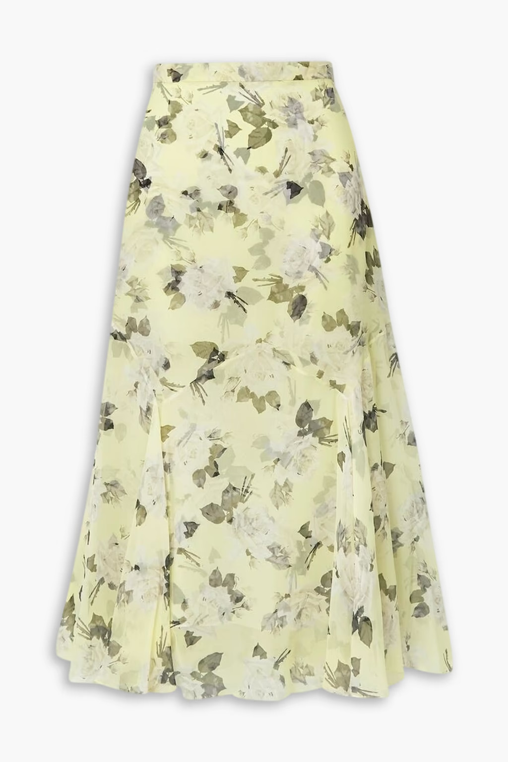 Shea floral-print silk-chiffon midi skirt | The Outnet (UK and Europe)