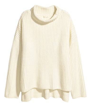 H&M Wide-cut Turtleneck Sweater $49.99 | H&M (US)
