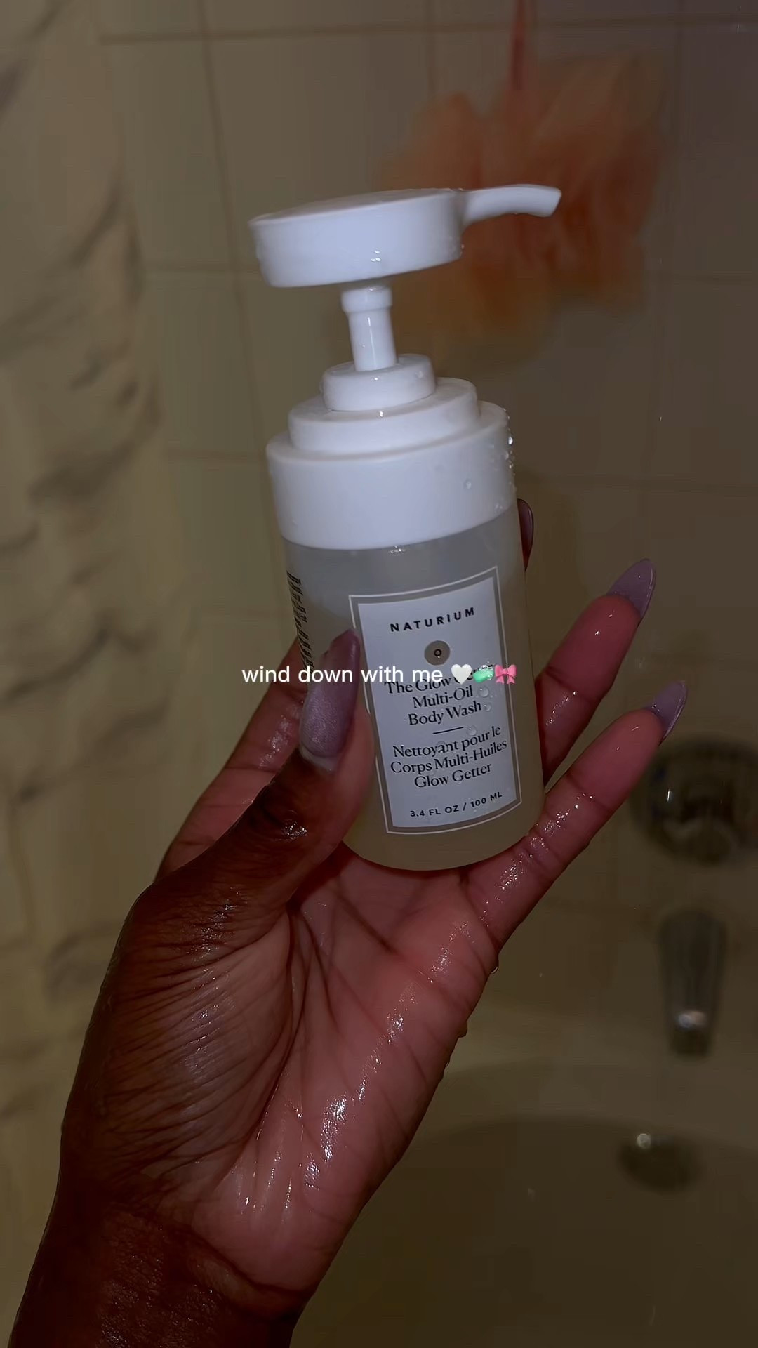 Unwinding for the night ✨🛁 Soft pajamas, warm lights, clean skin… the little things really reset me. 

Linking my wind-down favorites on LTK 🩷✨
#NightRoutine #WindDownWithMe #LTKBeauty #SelfCare 