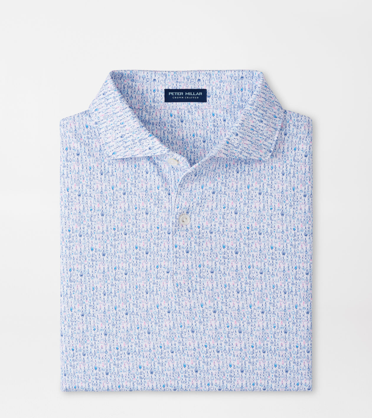 Villa Keys Performance Jersey Polo | Peter Millar