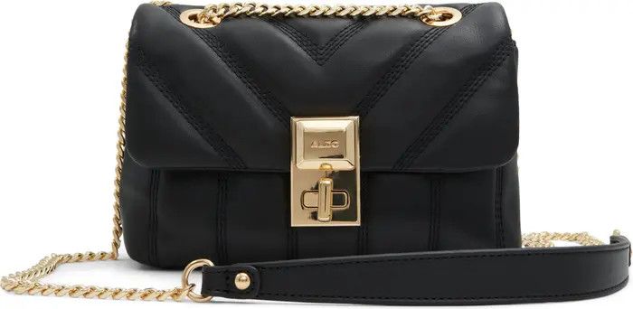 ALDO Rhili Quilted Crossbody Bag | Black Bag Bags | Designer Bags | Nordstrom