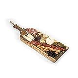 TOSCANA - a Picnic Time brand Artisan 24" Charcuterie Raw Edge, Cheese Board, Serving Platter, (Acac | Amazon (US)