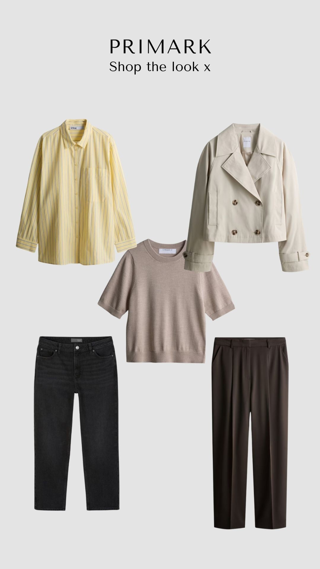 Primark haul

Trench 
Black jeans
Yellow shirt 


#LTKspring #LTKuk #LTKmidsize