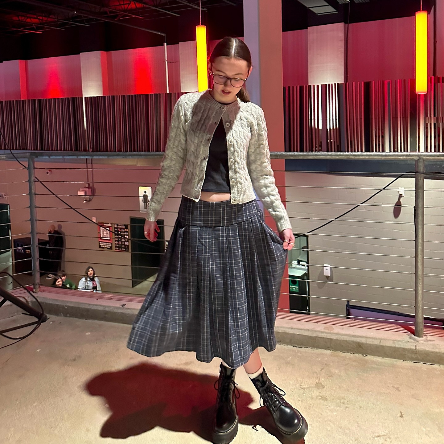 outfit 1 - cardigan: hollister, t-shirt: brandy melville, skirt: motel, boots: dr martens
outfit 2 - top: thrifted, jeans: hollister, shoes: dr martens, belt: brandy melville
outfit 3 - sweater: thrifted, jeans: hollister, boots: ugg, purse: heaven by marc jacobs