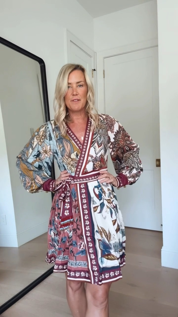 Farm Rio always comes in clutch with the statement pieces! How fun is this wrap dress?! 
Dress: small

#LTKOver40 #LTKSeasonal #LTKgrwm