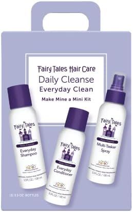 Fairy Tales Daily Cleanse Shampoo, Conditioner, and Spray - Travel Pack - 3 pack (3.3 oz) | Made wit | Amazon (US)