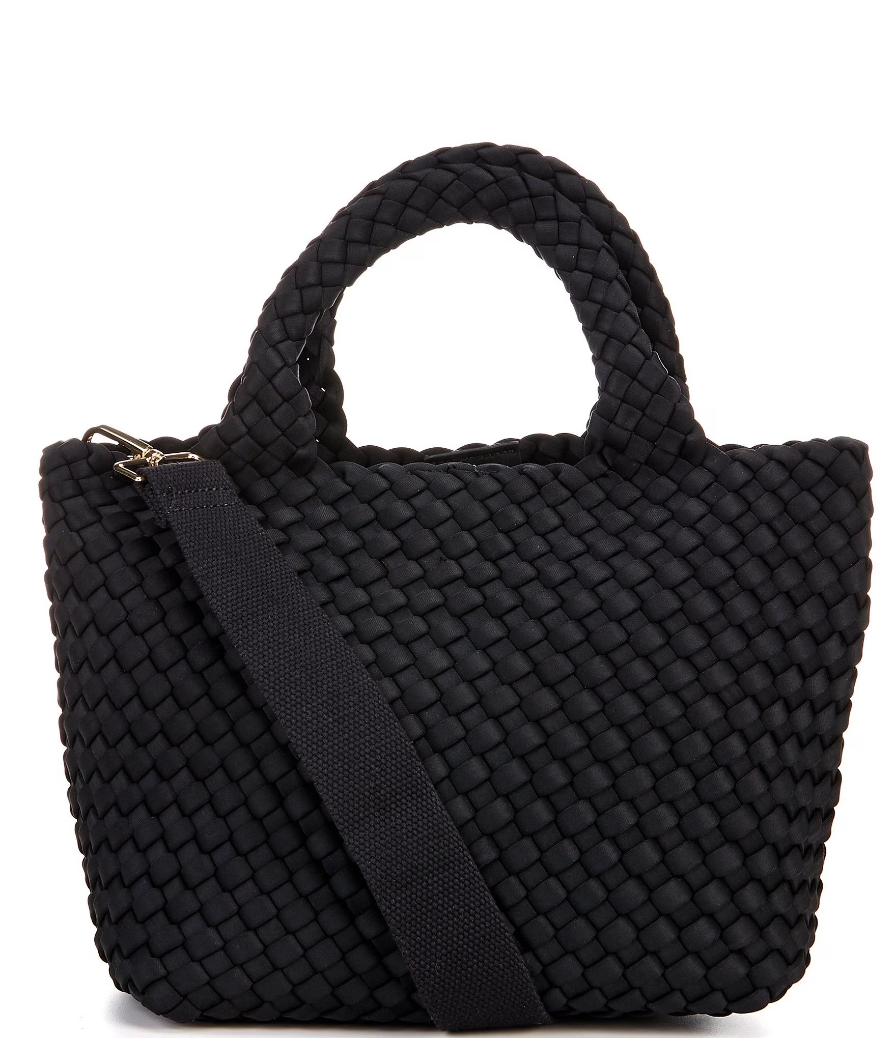 Small Woven Neoprene Tote Bag | Dillard's
