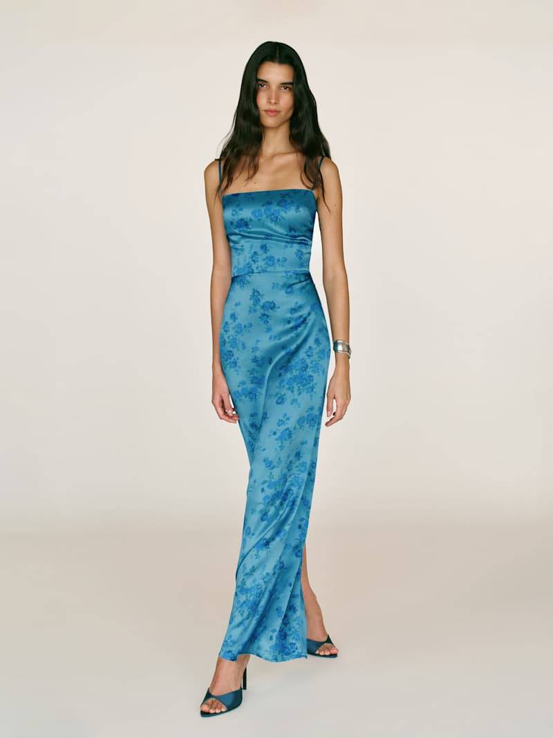 Frankie Silk Dress | Reformation (Global)