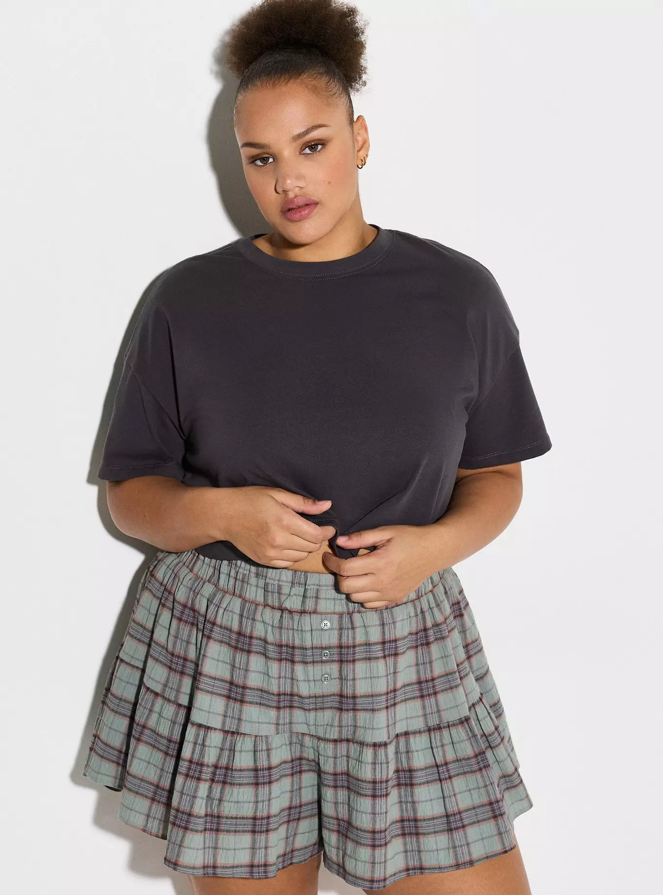 LoveSick Scoop Crop Baby Tee | Torrid (US & Canada)