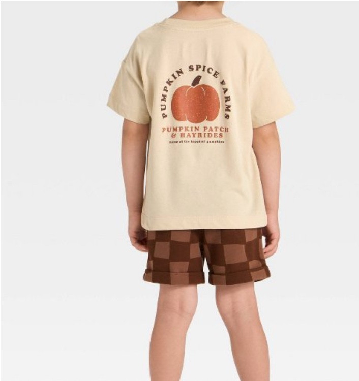 Perfect pumpkin patch 2 piece toddler boy outfit if you live in Florida! they also have long sleeve 

#LTKSeasonal #LTKSaleAlert #LTKKids