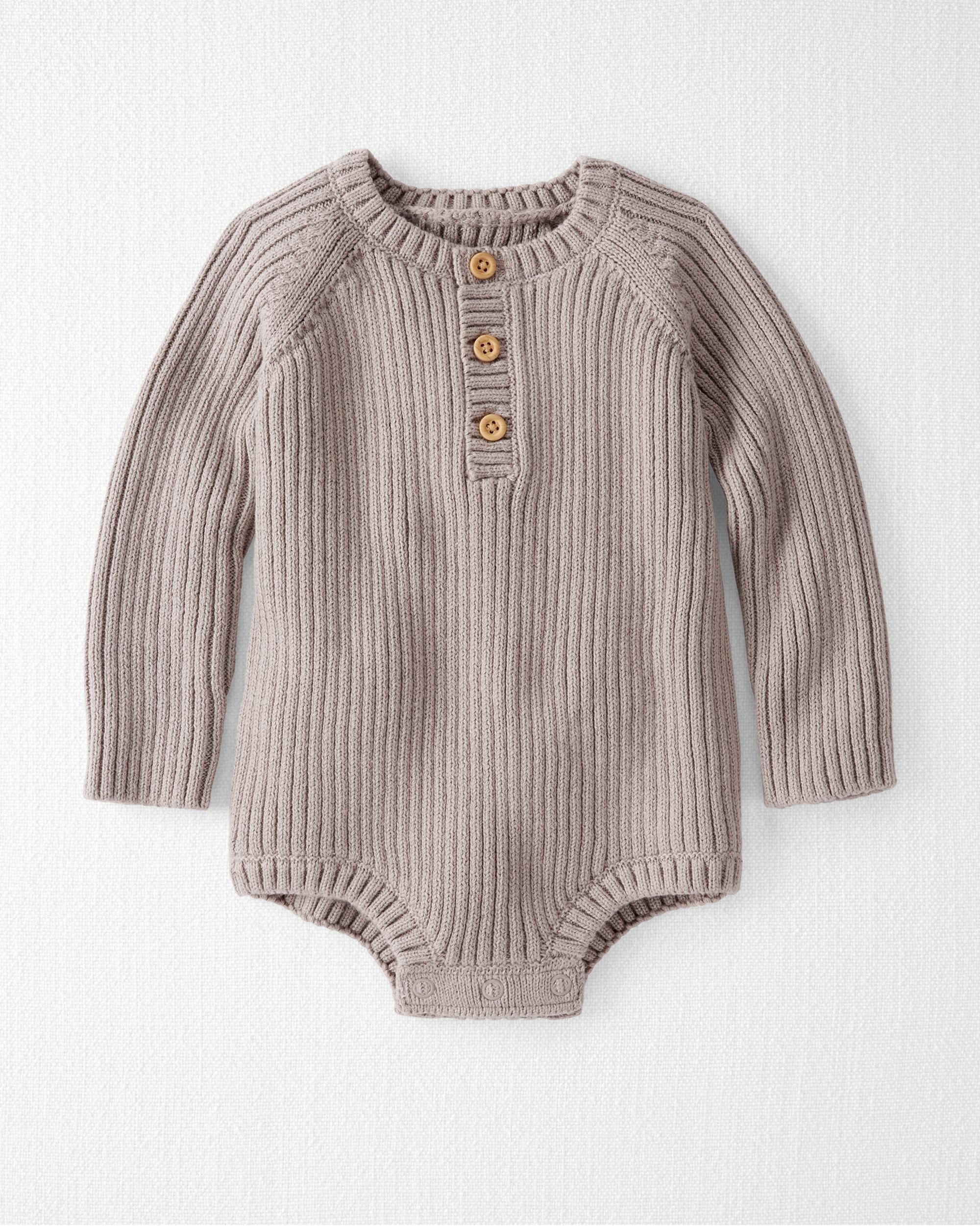 Organic Cotton Sweater Knit Bubble | Carter's