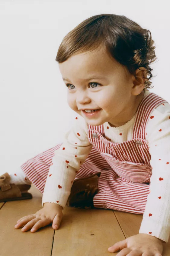 HEART PRINT BODYSUIT AND LEGGINGS SET | Zara UK