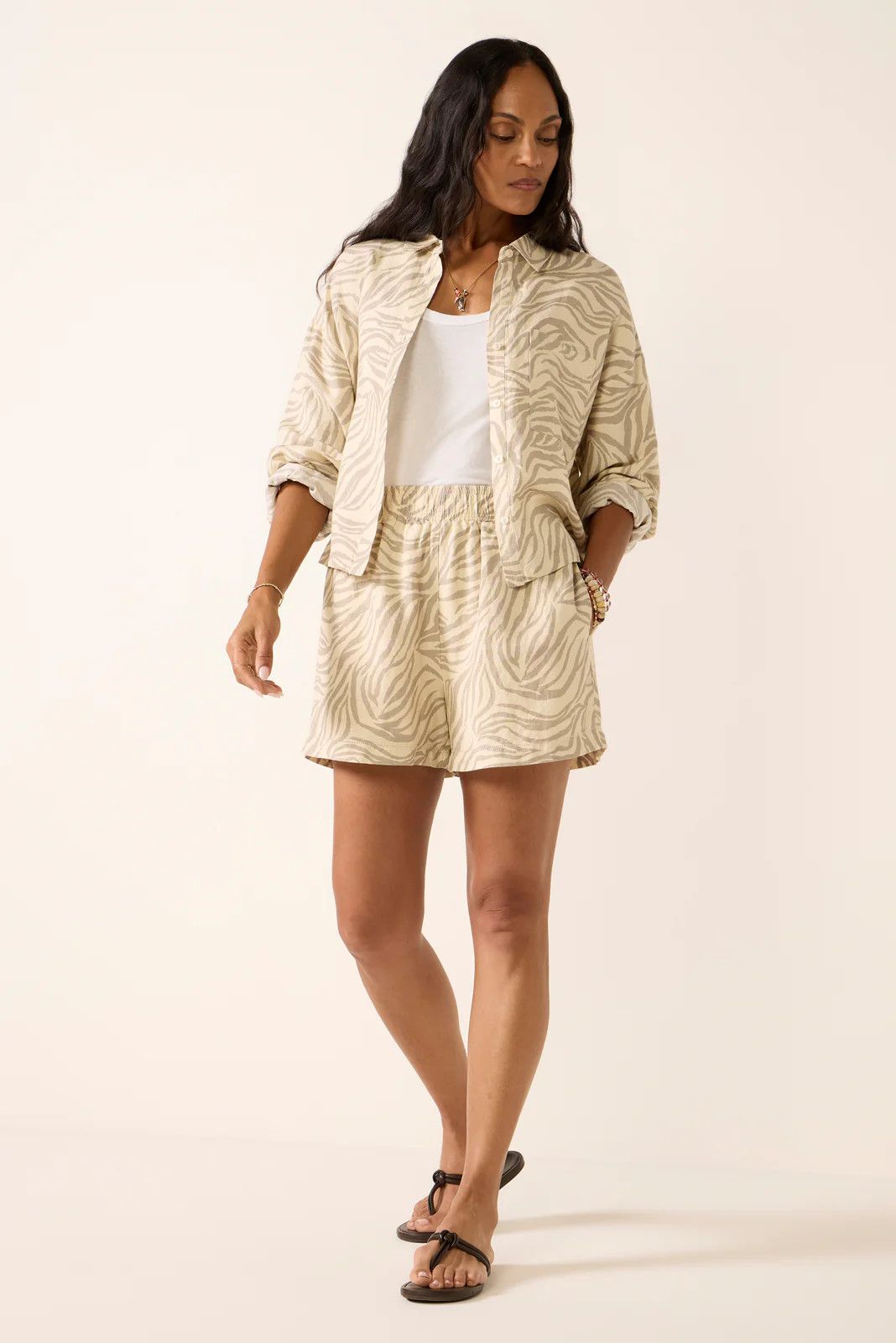 Jenni Printed Zebra Short | Evereve