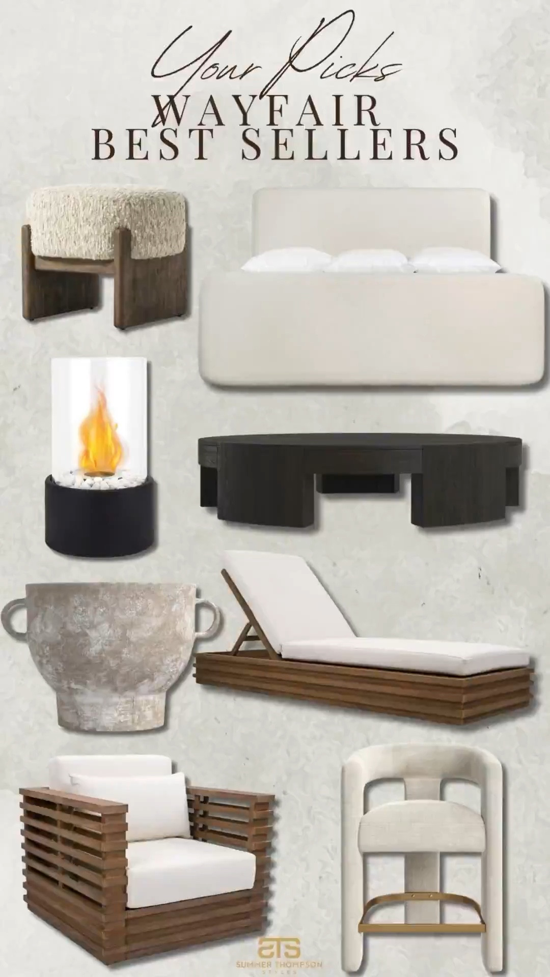 Items you all have been loving! Best sellers. Furniture. Modern home. Trending. Neutral home. End tables. Console. Cabinet. Wall art. Modern home. Coffee table. Accent chair

Summerthompsonstyles 

#LTKHome #LTKU #LTKSaleAlert