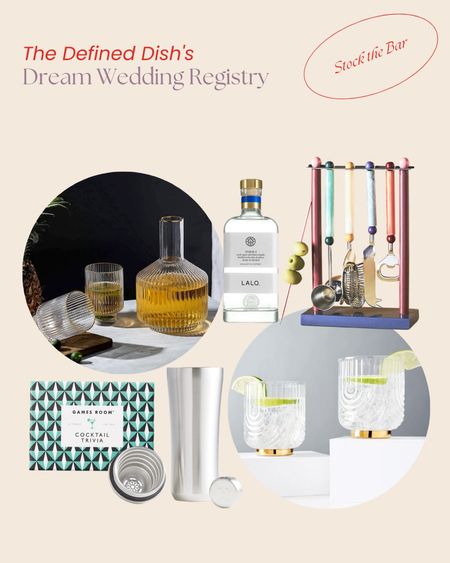 Dream Wedding Registry: Stock the Bar 

#LTKwedding #LTKFind #LTKhome