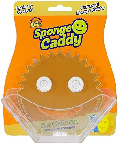 Scrub Daddy Sponge Holder - Sponge Caddy - Suction Sponge Holder, Sink Organizer for Kitchen and ... | Amazon (US)