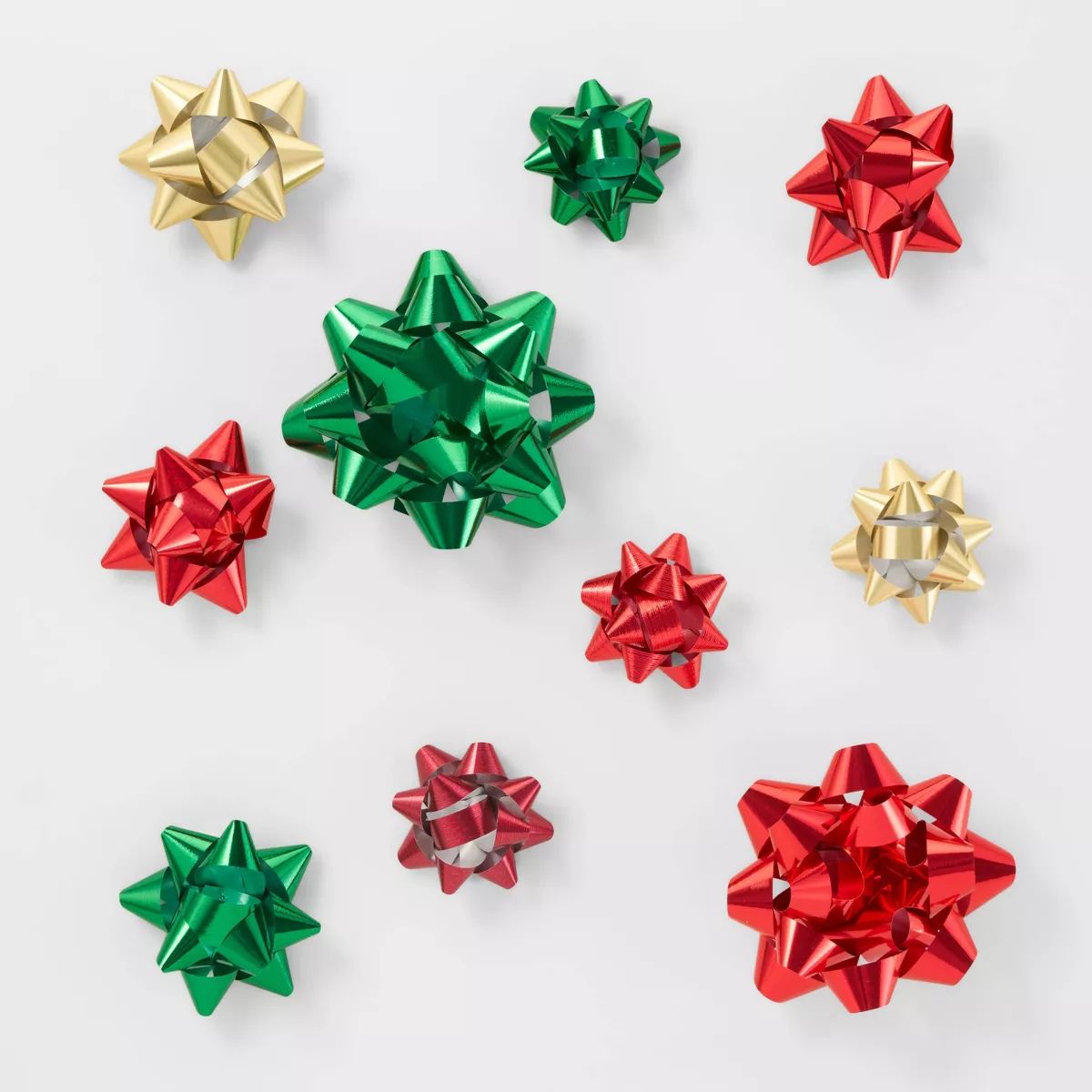 40ct Christmas Bow Bag Red/Green/Gold - Wondershop™ | Target