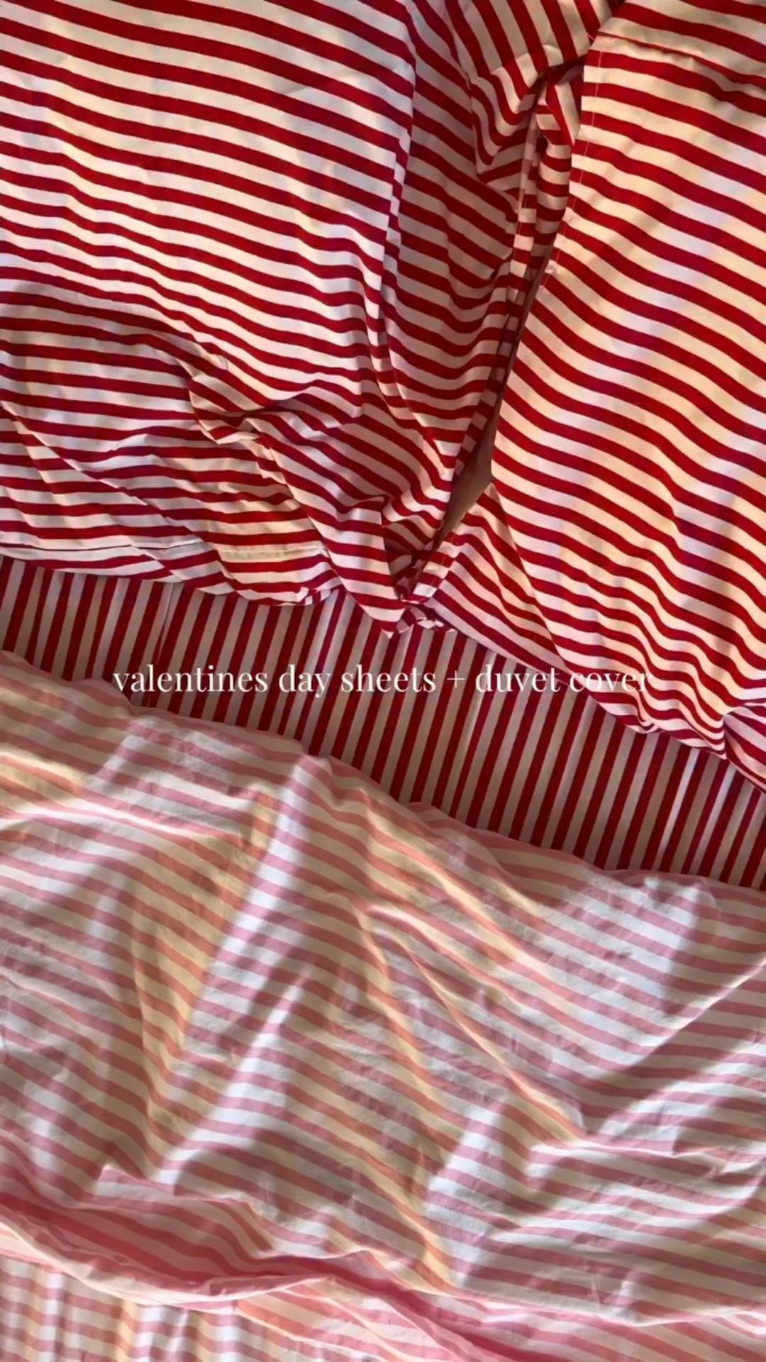 They’re so perfect! 

now I need new sheets + duvet for every holiday 

#duvetcover #valnetines #strips