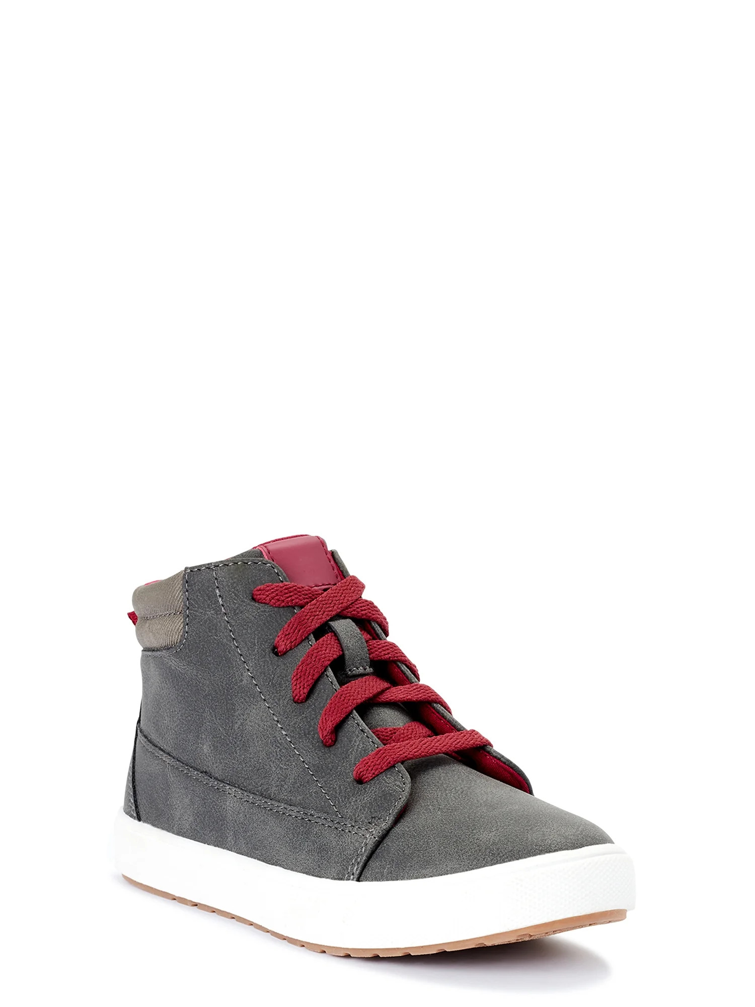 Wonder Nation Boys Casual High Top Sneakers, Sizes 13-6 | Walmart (US)