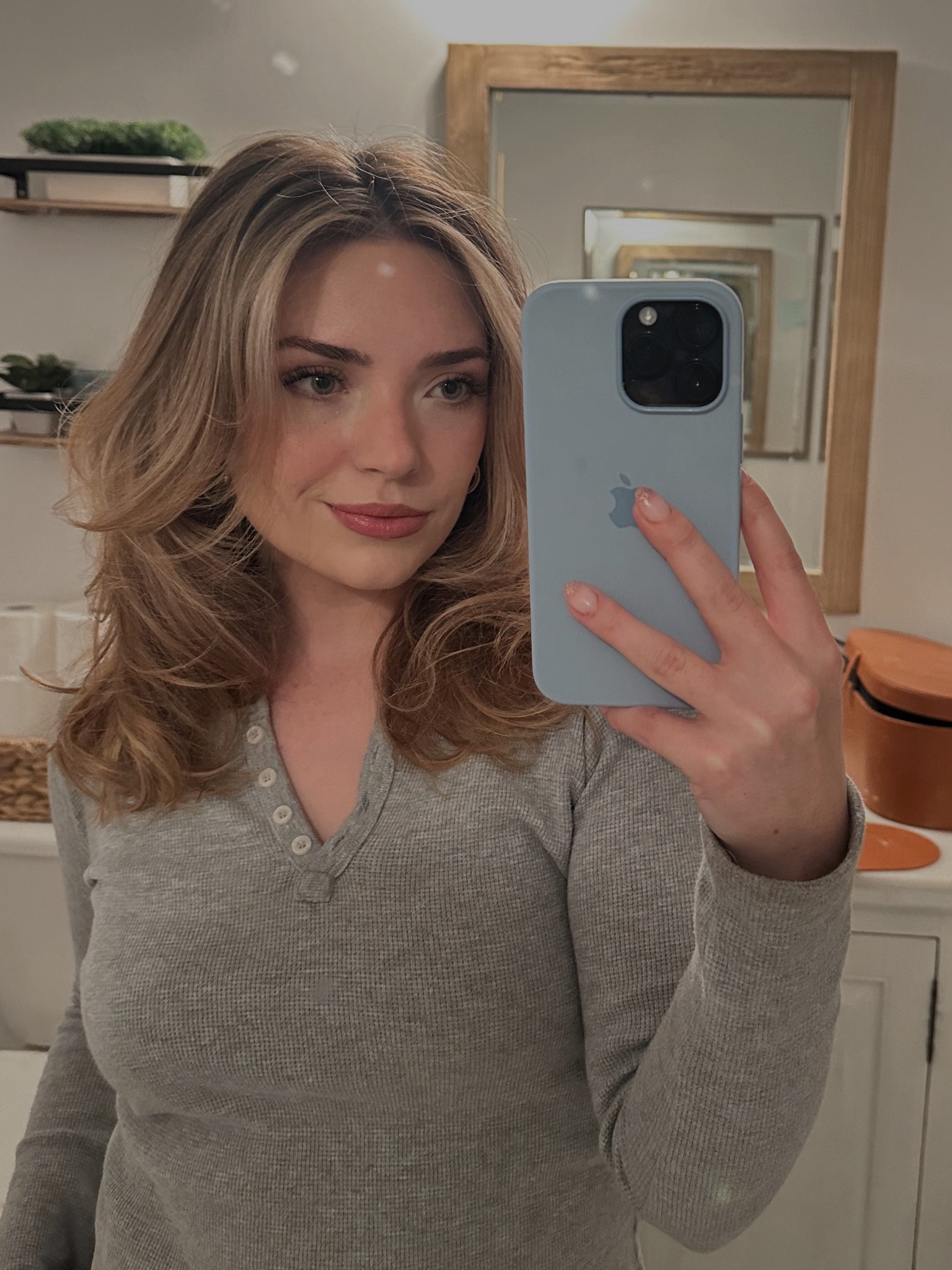I cut my hair right below the shoulder to help it grow after some bleach damage but honestly…I’m kind of loving it 🫣 maybe I’ll make this short hair cut my go to??? Everything I used to style it like this is linked 🥰

#LTKstyletip #LTKbeauty