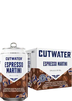 Espresso Martini | Ready to Drink by Cutwater | 12oz | California Award Winning | Total Wine