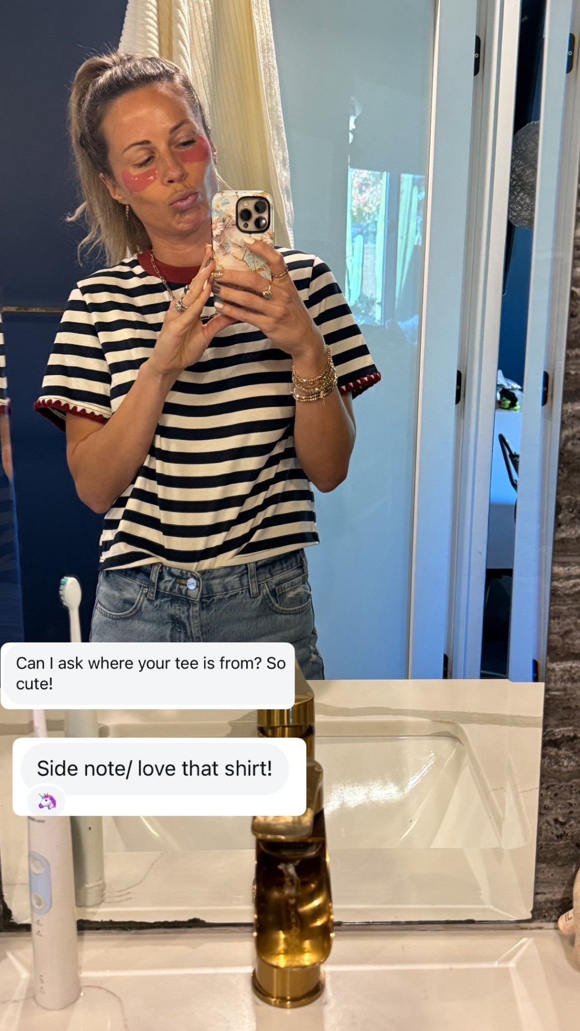 Got this adorable tee in 3 colors! 

#LTKmomlife #LTKOver40 #LTKootd