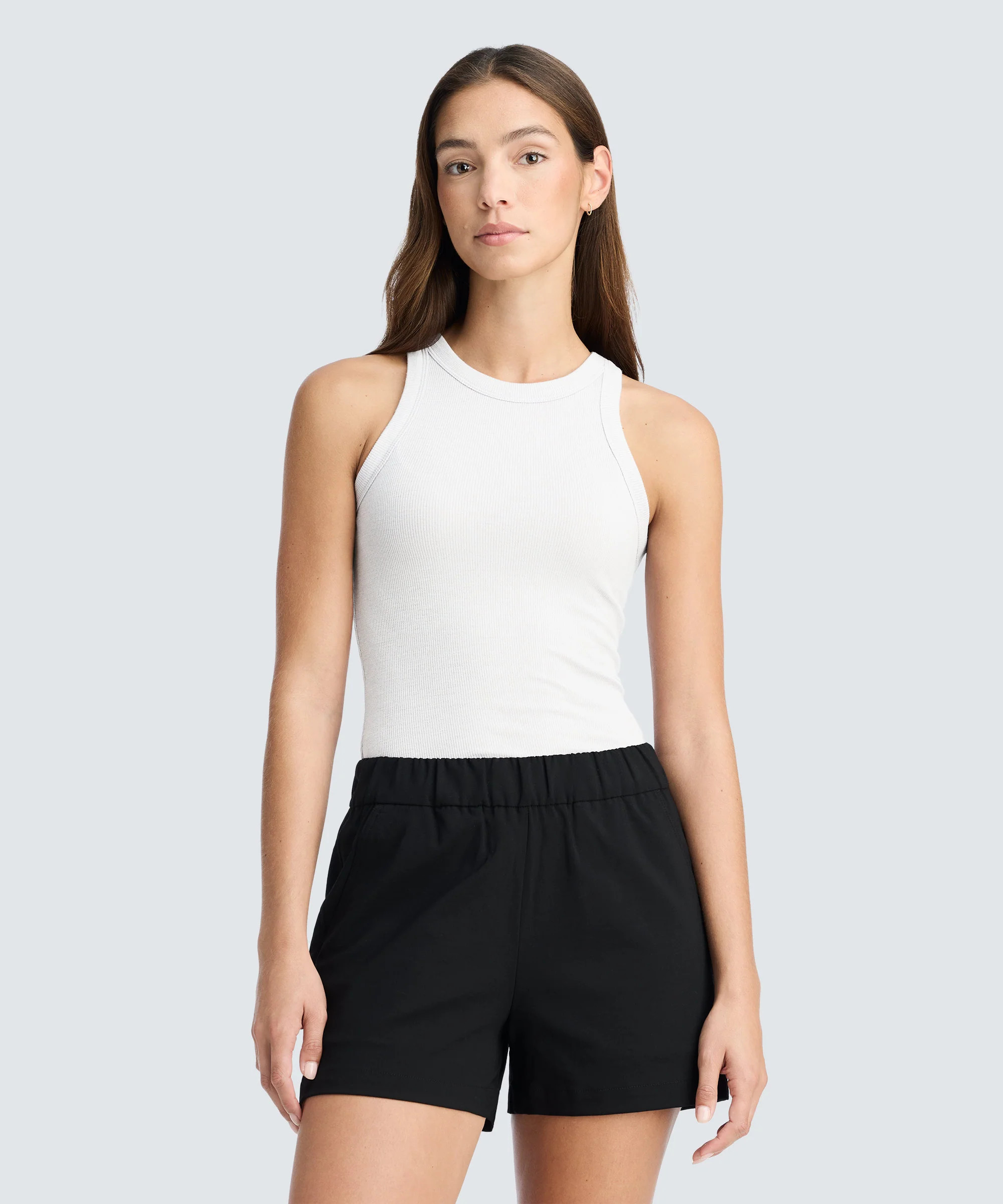 Women's Merino Ribbed Racer Tank | Unbound Merino | Unbound Merino