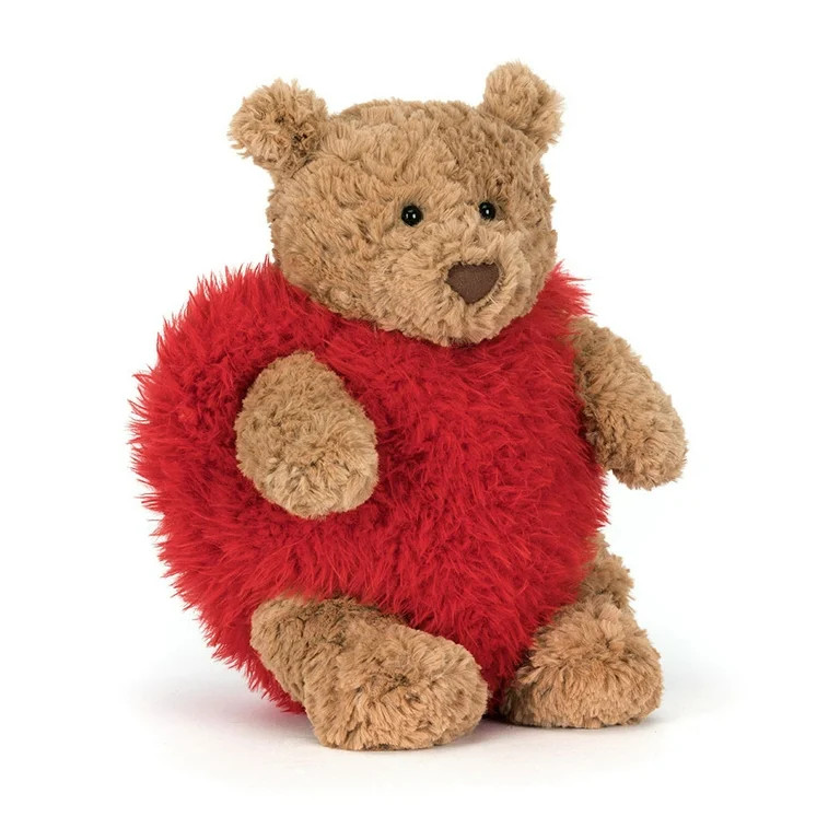 Jellycat Bartholomew Bear 'Heartthrob' - Stuffed Animals Valentine'S Day Bartholomew Bear Toys Gi... | Walmart (US)