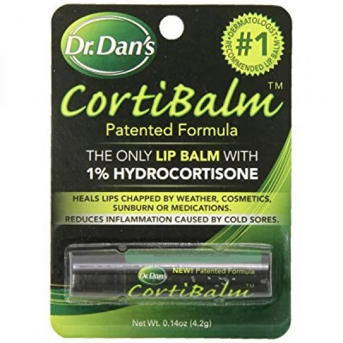 Dr. Dans CortiBalm Lip Balm, .14 oz | Walmart (US)