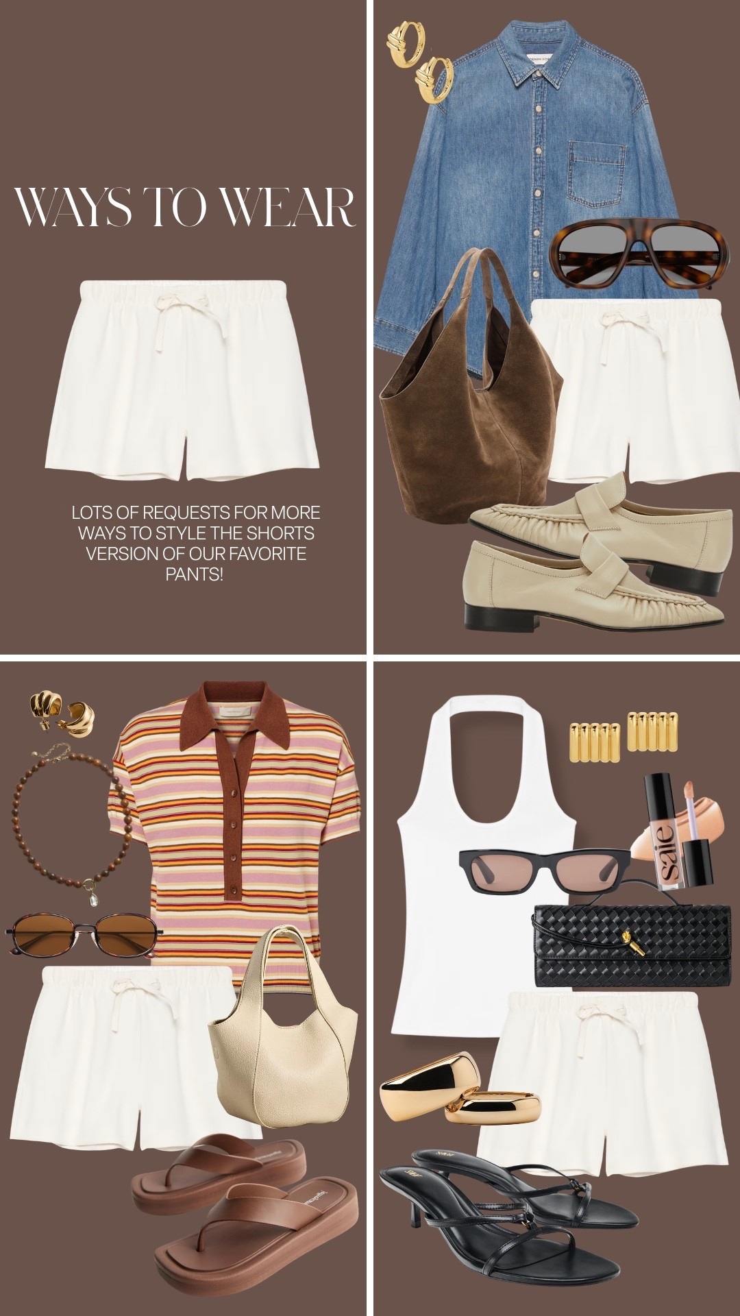 Styling the shorts version of our fave pants! #kathleenpost

Summer style, summer outfits 2026, spring transition outfit, summer chic, warm weather wear

#LTKootd #LTKSeasonal