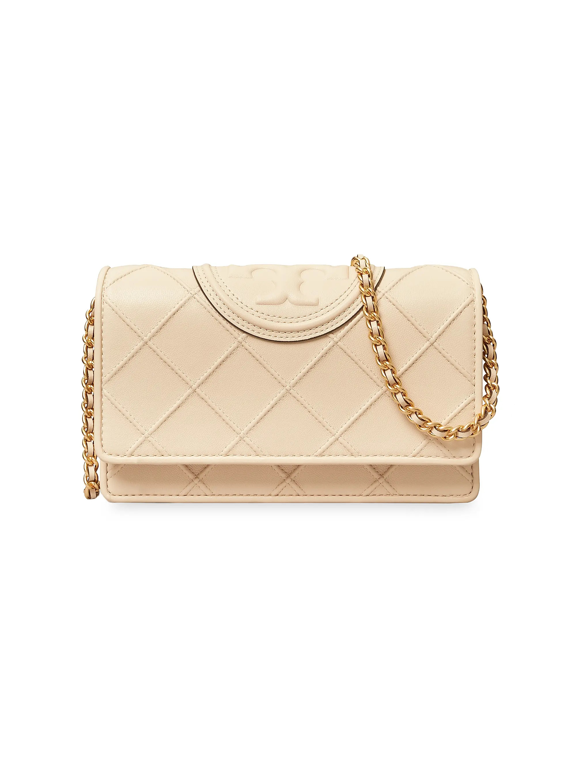 Fleming Soft Leather Chain Wallet | Saks Fifth Avenue