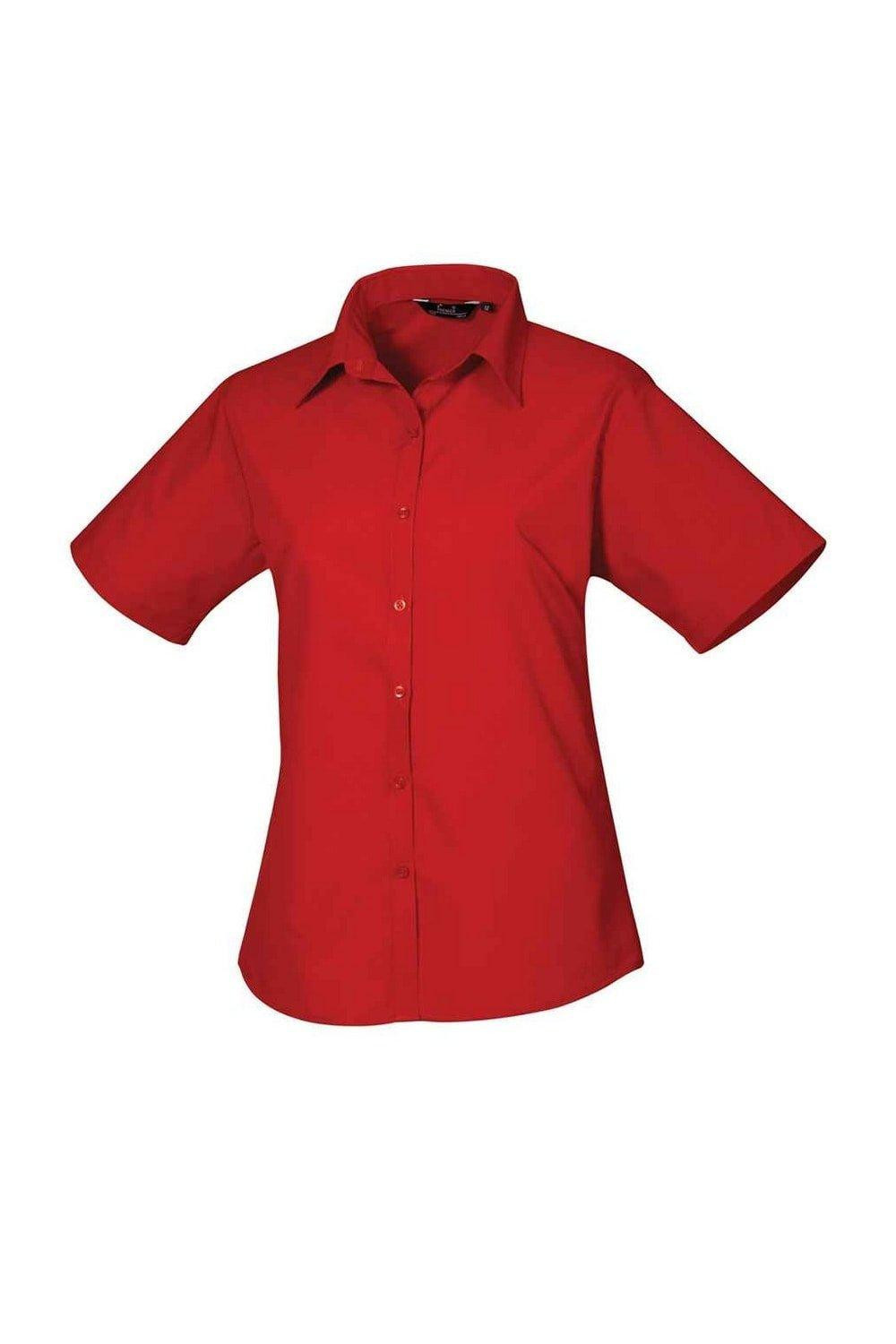 Poplin Short-Sleeved Blouse | Debenhams UK