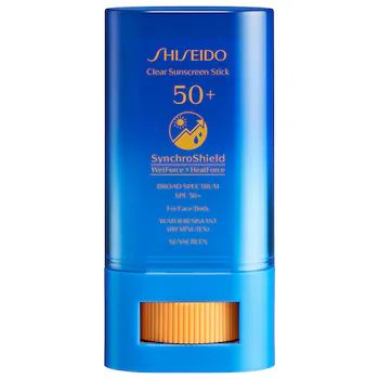 Clear Sunscreen Stick SPF 50+ - Shiseido | Sephora | Sephora (US)