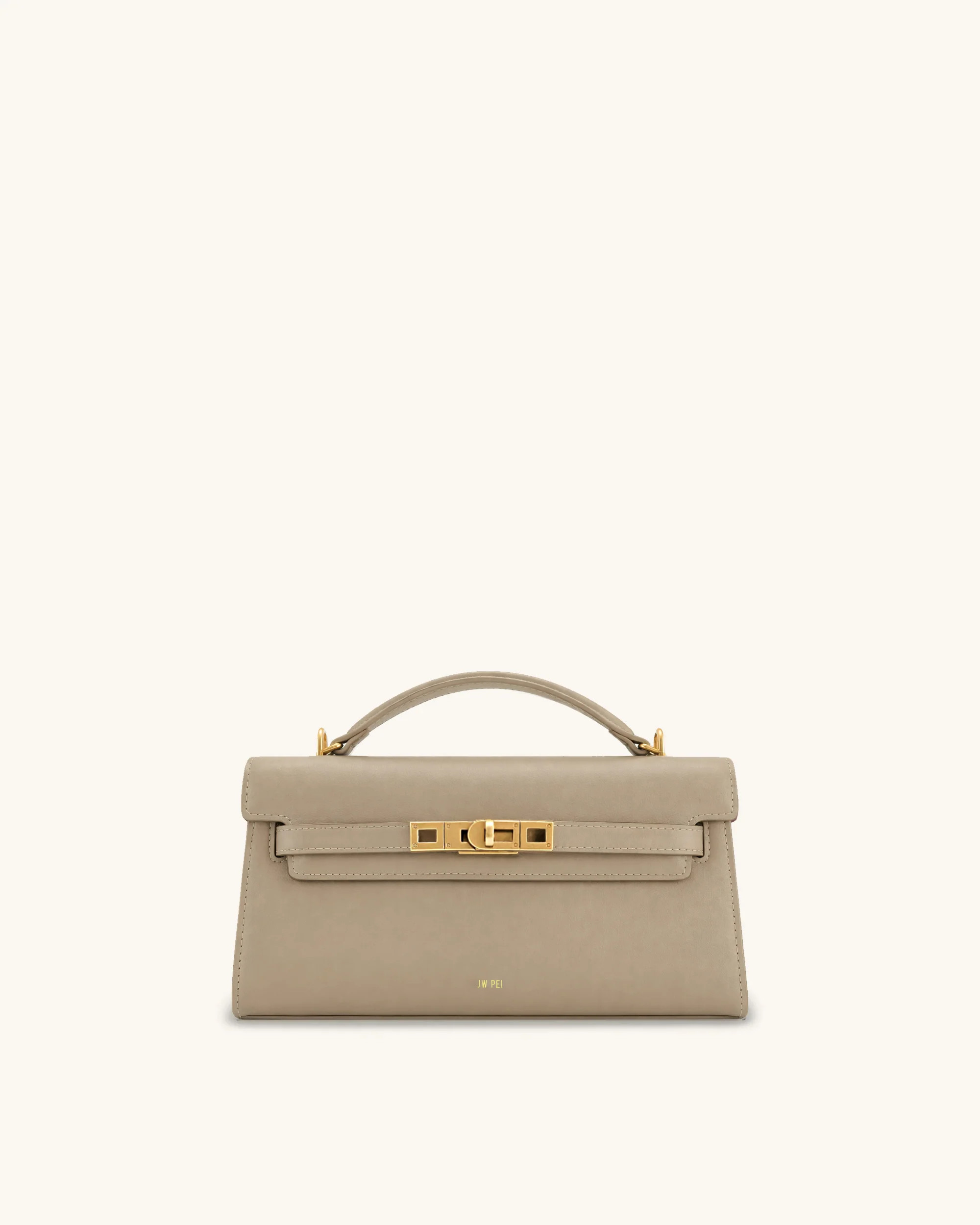 Noor Top Handle Bag - Taupe Brown | JW PEI US