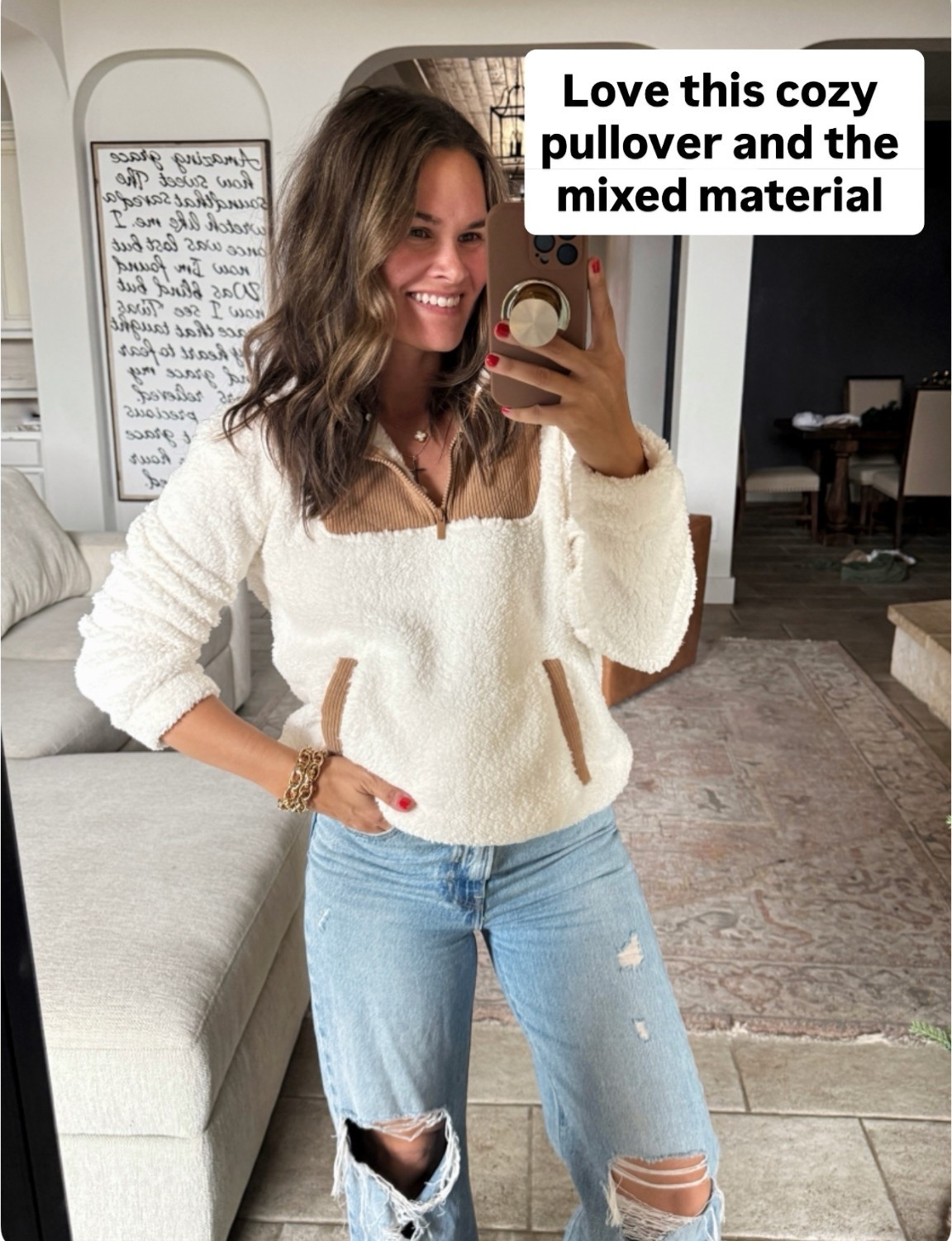 This Walmart sherpa is giving Free People vibes 🤎
The mixed materials make it feel elevated, cozy, and perfect for everyday winter outfits — all without the price tag.
#WalmartFashion #SherpaJacket #CozyStyle #AffordableFashion #WinterOutfits


#LTKgrwm #LTKFindsUnder50 #LTKootd