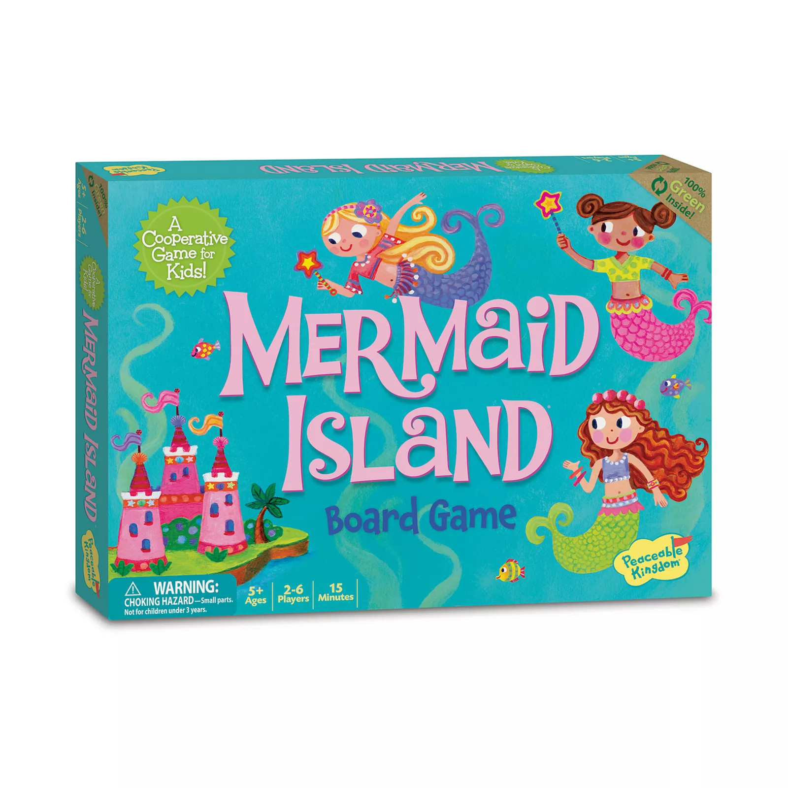 Peaceable Kingdom Mermaid Island Board Game, Multi | Kohl's