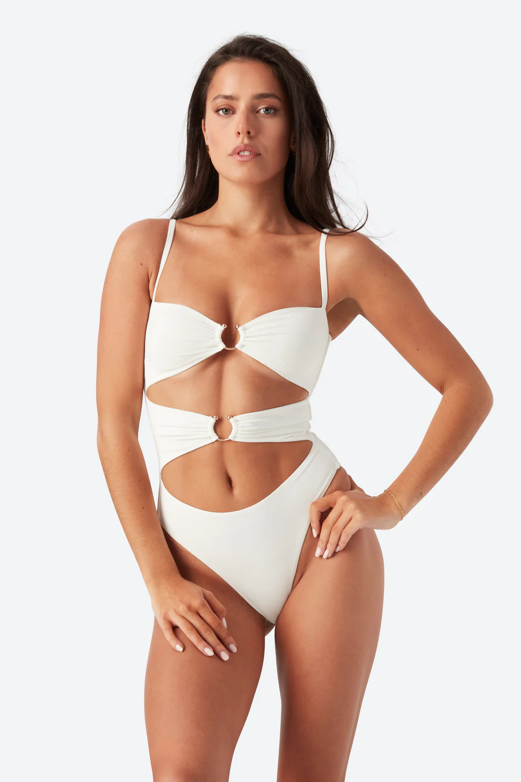 THE CELINE ONE PIECE - IVORY | Dolce Leone Swim