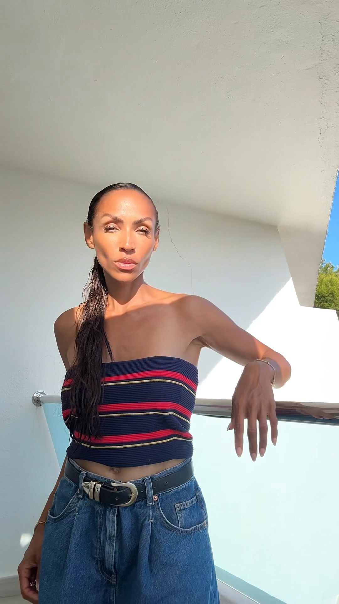 Spain fit for the day
Top | Kendall + Kylie line 
Belt | vintage
Shorts | linked 🤍

#LTKTravel