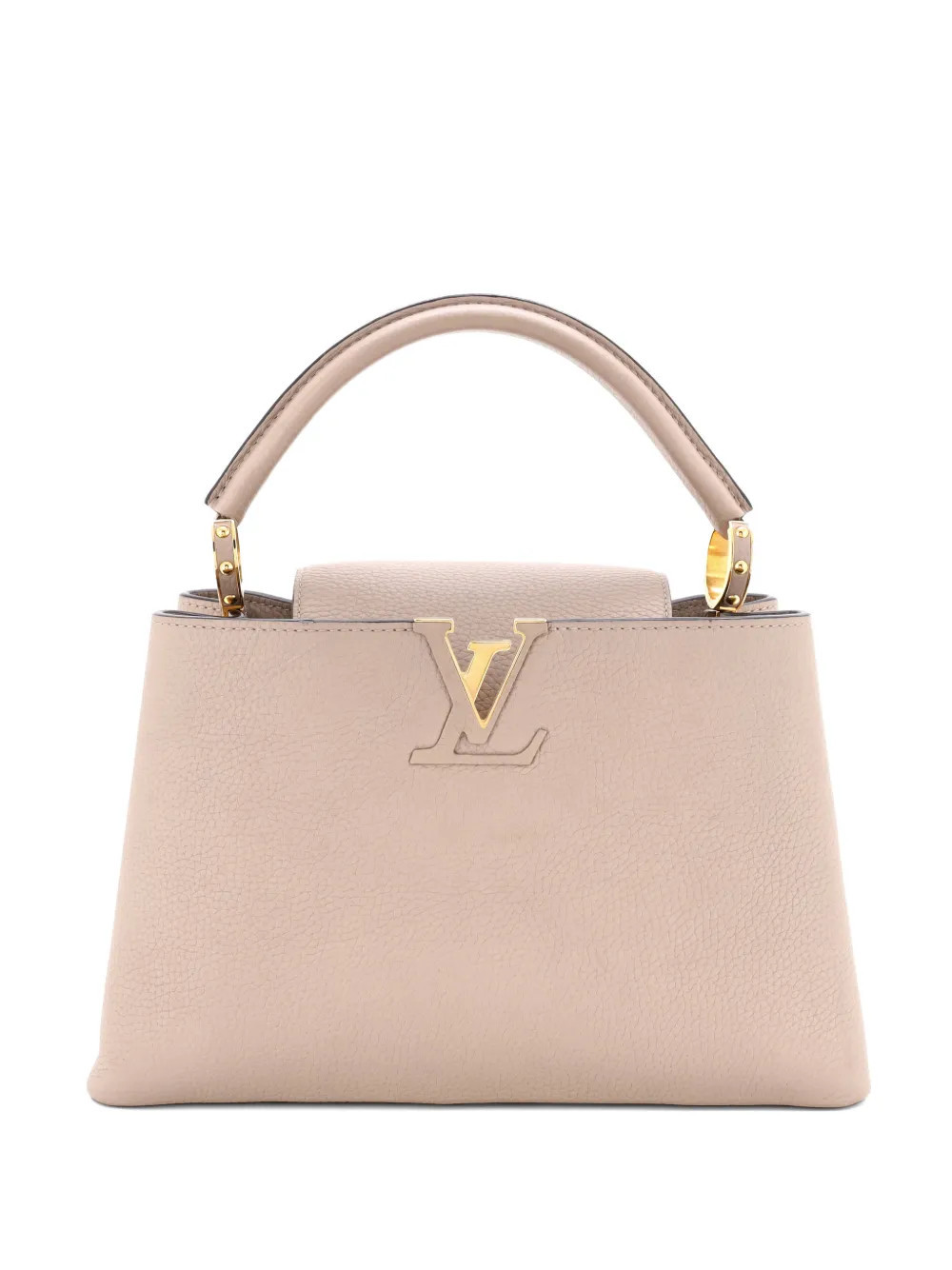 Louis Vuitton Pre-Owned Capucines Bag Leather PM satchel - Neutrals | Farfetch Global