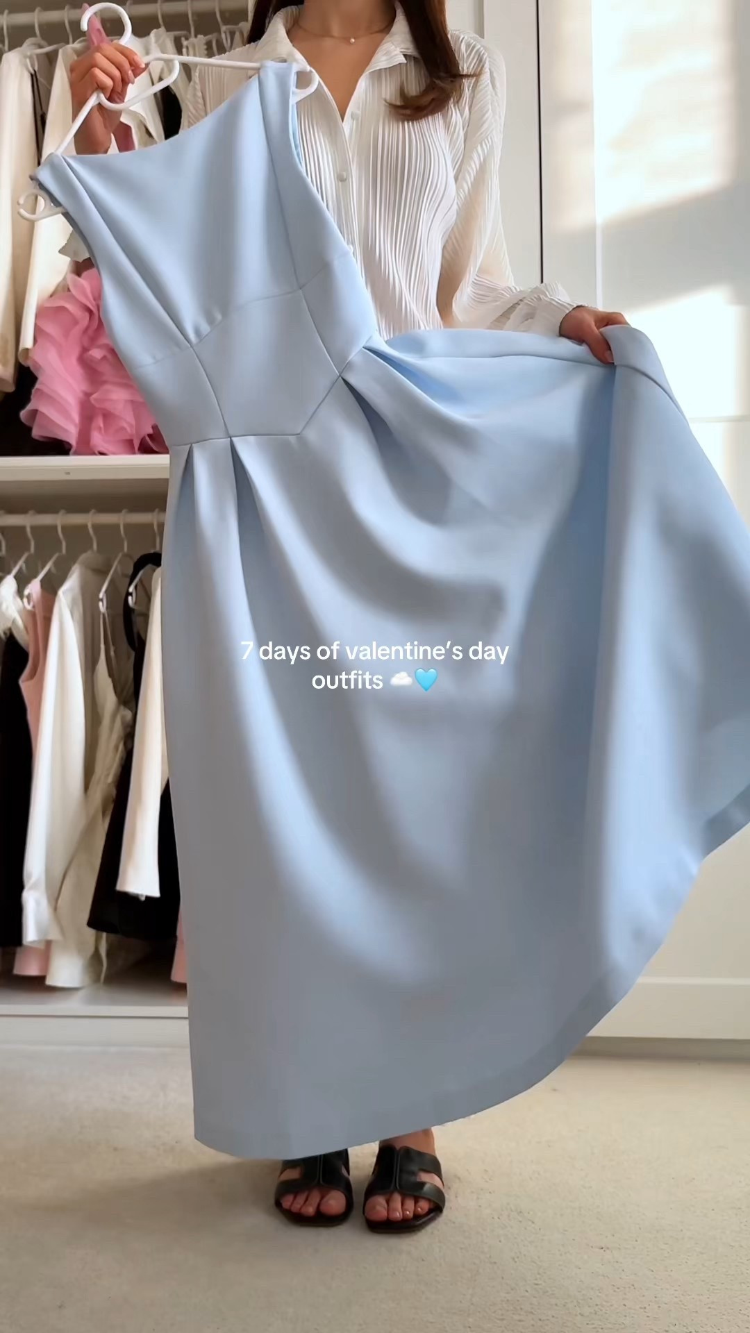 Day 5 - the dress that makes you feel like a princess 🥹🩵 share this with someone who loves blue 🫶🏼

This dress would be perfect for a romantic date night, spring / summer wedding guest, garden party, birthday picnic, baby shower, prom night, special occasions, formal events…✨

#fashionreels #outfitinspiration #bluedress #formaldress #elegantstyle

#LTKValentine #LTKootd #LTKgrwm